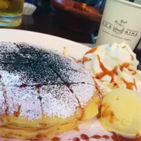 Snapdishの料理写真:ブリュレパンケーキ☆|cococoさん