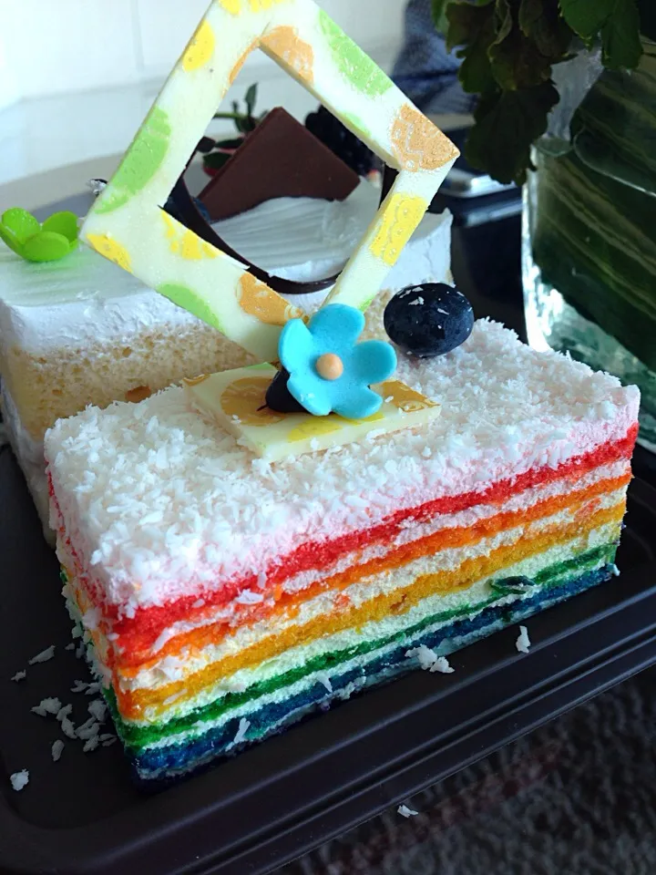 Rainbow cake @ Cape Dara Pattaya|kunnikaさん