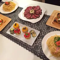 Snapdishの料理写真:ホームパーティー|くみこさん