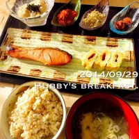 Snapdishの料理写真:おこげは愛嬌♡朝食