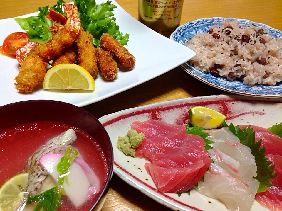 Snapdishの料理写真:中川シェフお誕生日おめでとうございます〜🎉🎉🎉|川上千尋さん