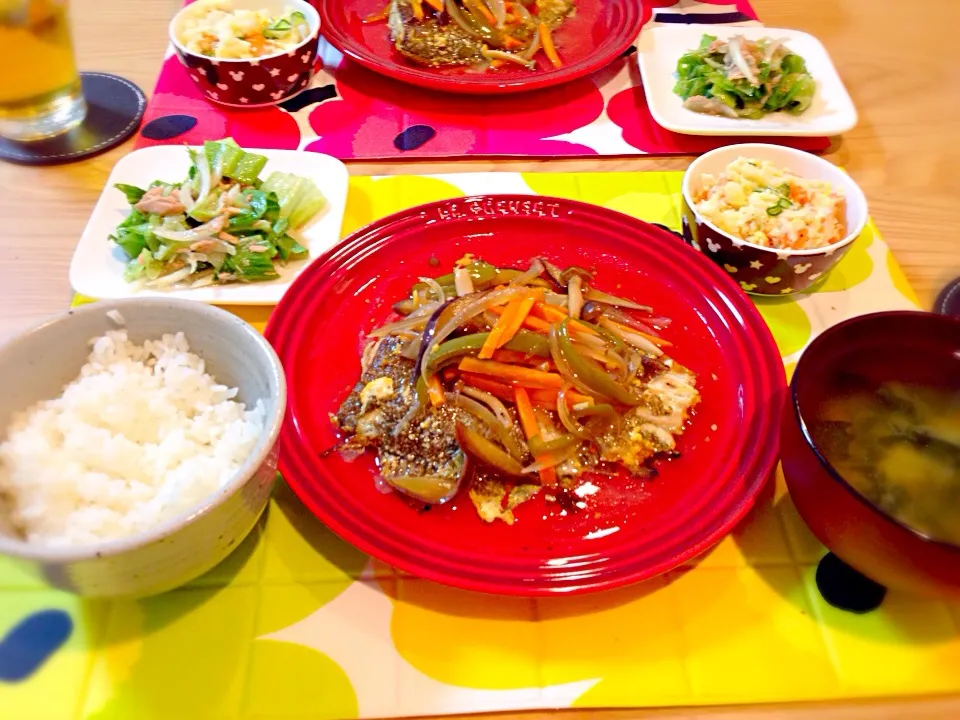 カレイの野菜あんかけ|Miki  Asakuraさん