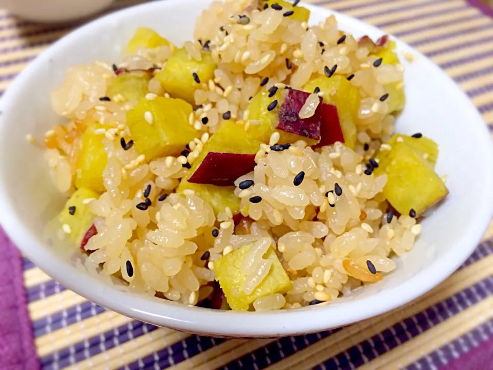 ♡さつまいもご飯♡|miyuさん