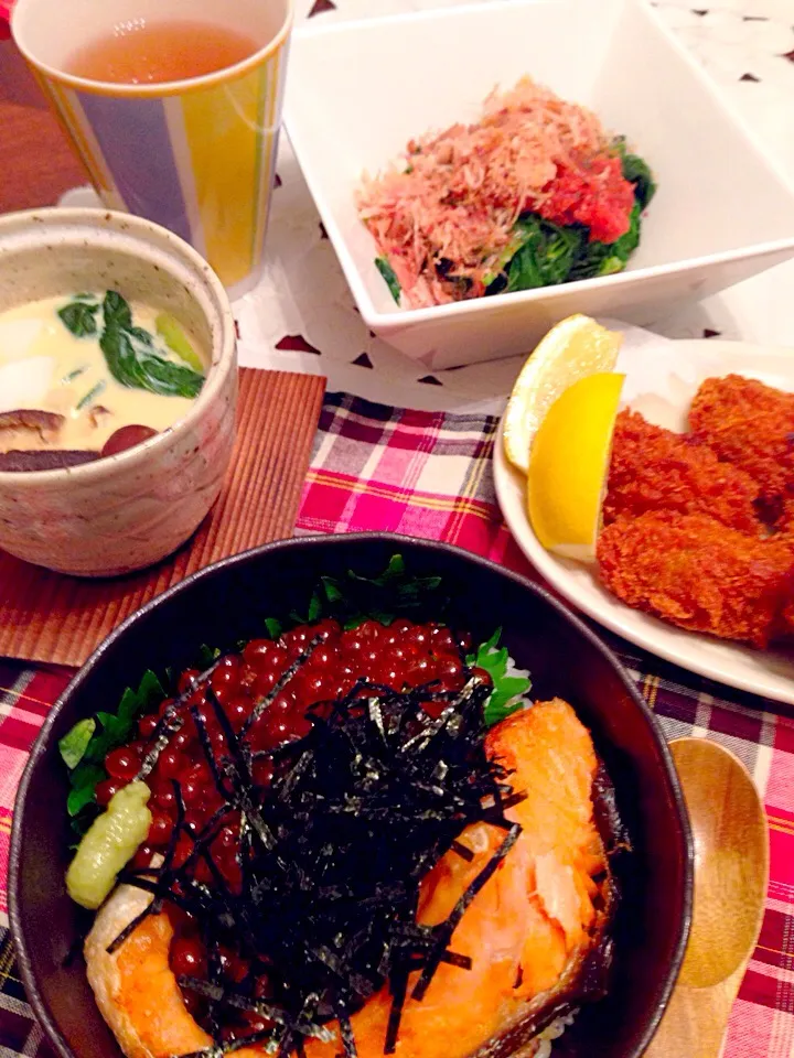 今日の晩御飯(๑´ڡ`๑)♡|ちゃたままさん