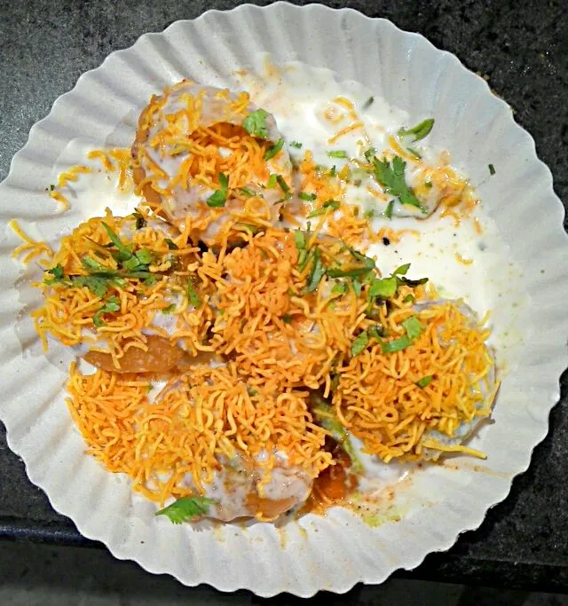 Dahi puri. Indian snacks vegetarian|arti gさん