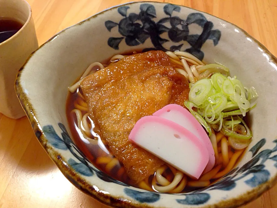 手作りおあげのきつねうどん|ポンさん