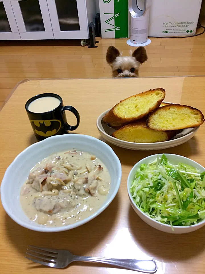 ☆ 鶏手羽ときのこのクリーム煮|Fuyumi Nakanoさん