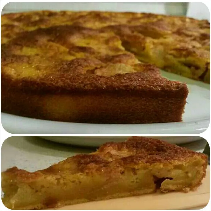 Snapdishの料理写真:Clafoutis di mele|Helena Ostojicさん