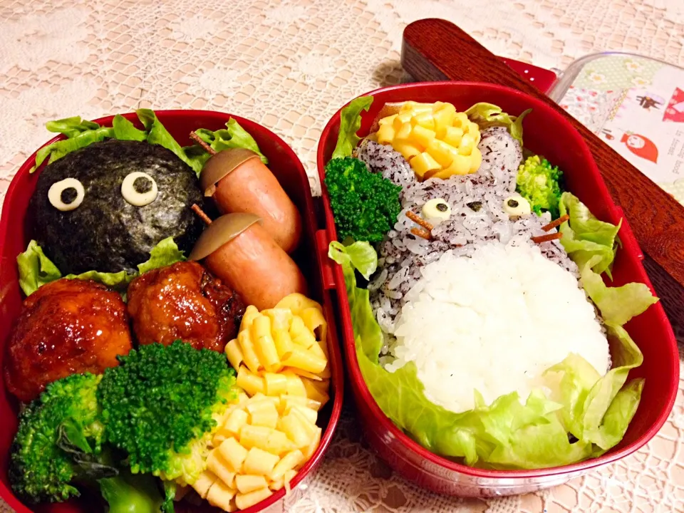 Snapdishの料理写真:トトロのお弁当|oriさん