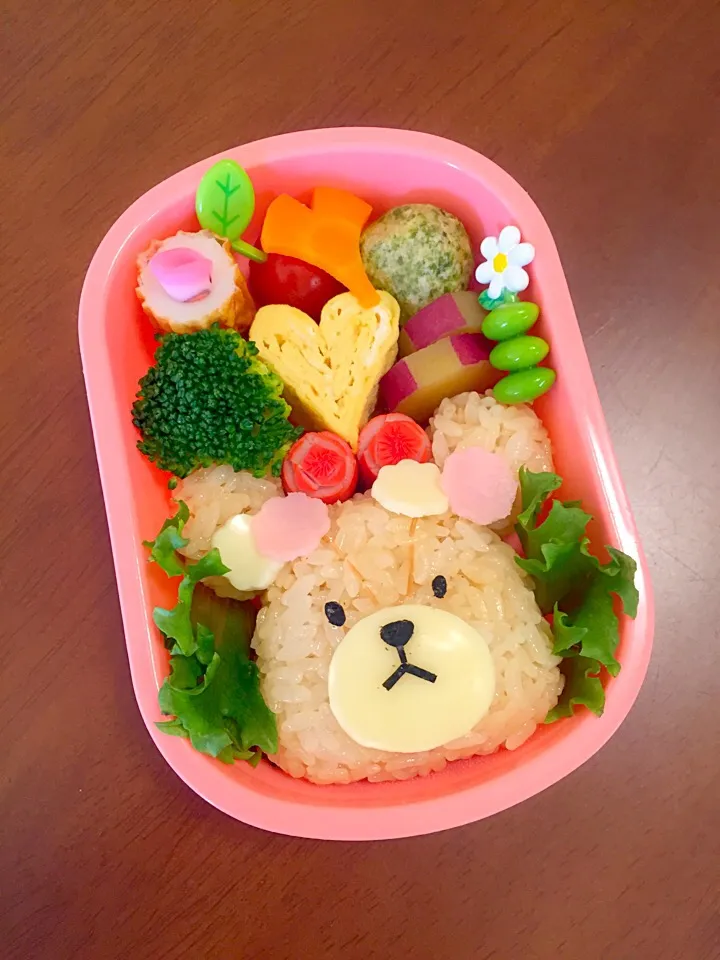 幼稚園遠足♪ くまのがっこう ジャッキー弁当|Mieさん