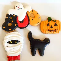 Snapdishの料理写真:ハロウィンicingcookie