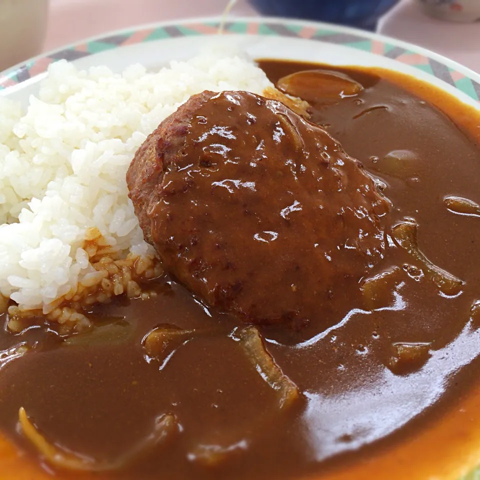 ハンバーグカレー|さるさん