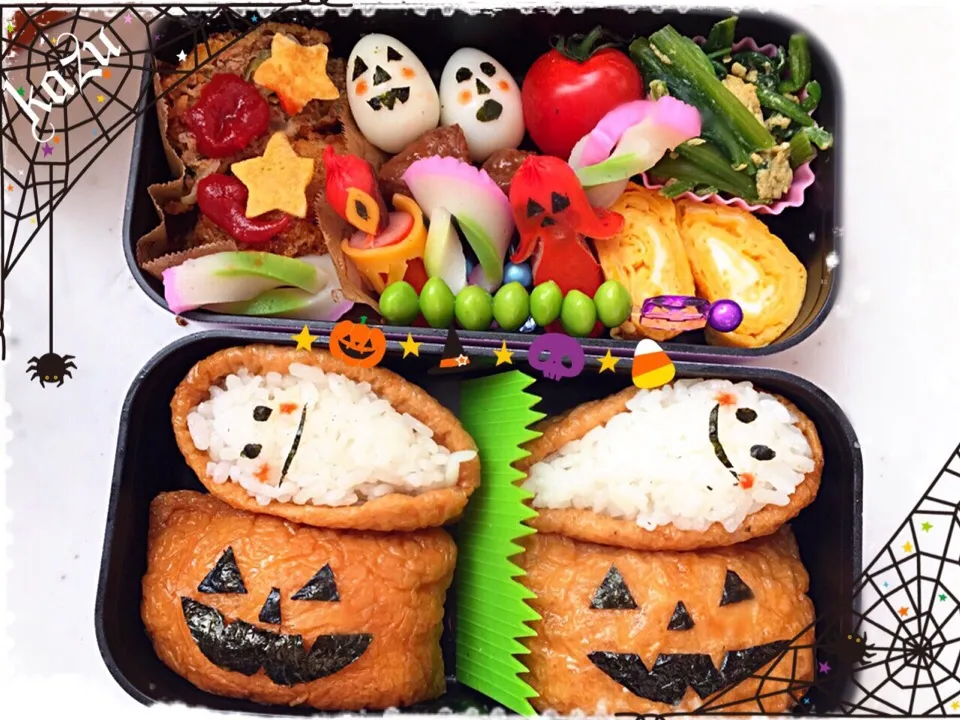 娘、校外学習お弁当🎃|kazu★さん