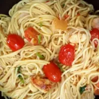 Snapdishの料理写真:Chicken Spaghetti Pomodoro|Mrs BNazさん