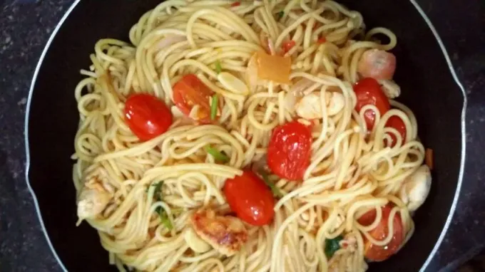 Chicken Spaghetti Pomodoro|Mrs BNazさん