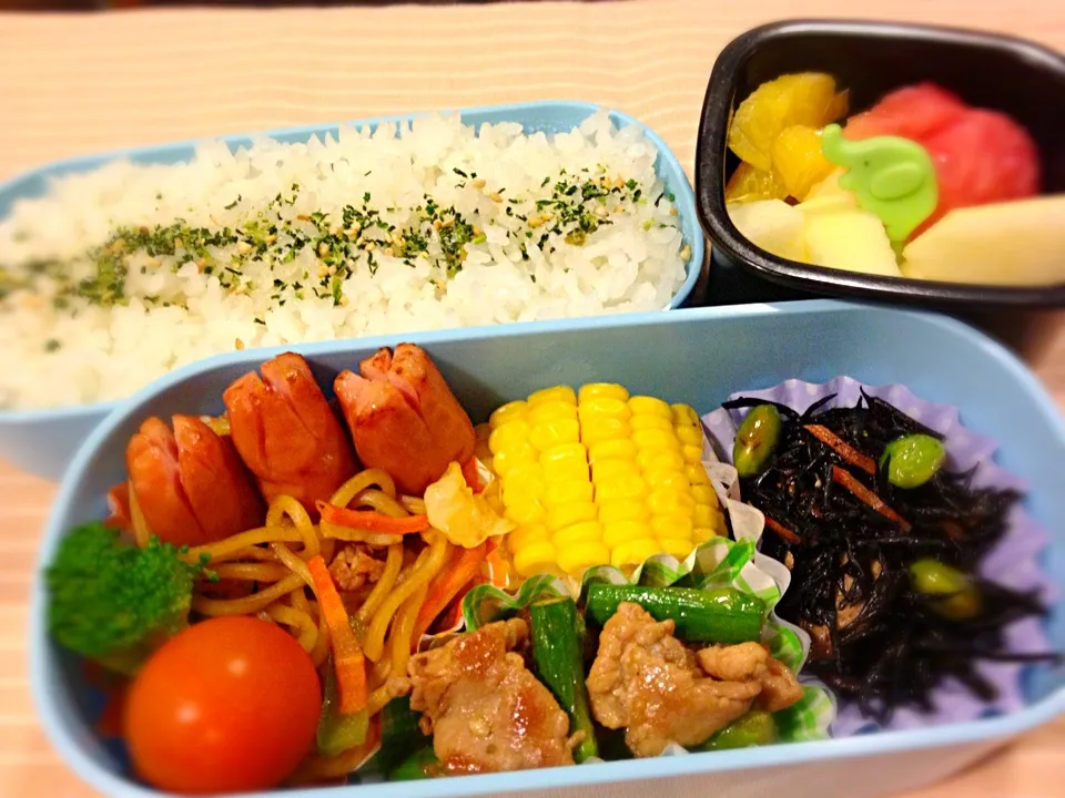 小学4年男子 お弁当🍱|チビミミさん