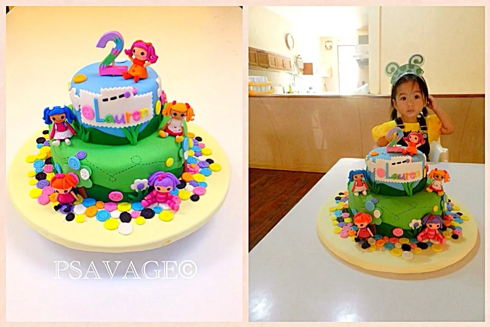 Lalaloopsy Cake for little Lauren's 2nd Birthday !!|PSAVAGEさん