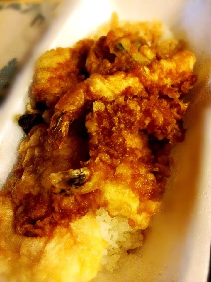 天丼(tempura rice bowl)|erisさん