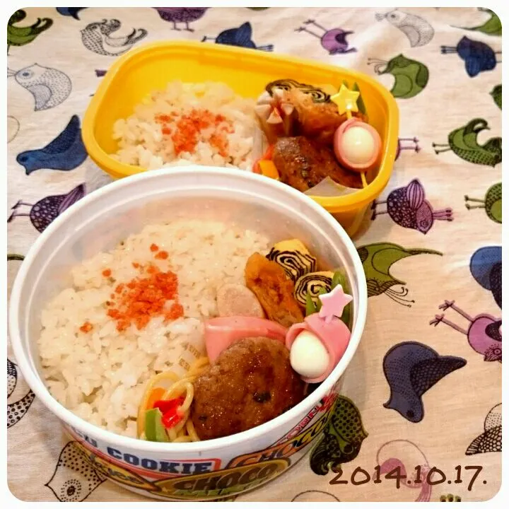 Snapdishの料理写真:週末のお弁当。× ２|うさかめさん