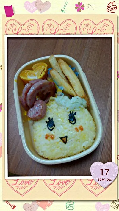 Snapdishの料理写真:娘のお弁当♪|はこママさん