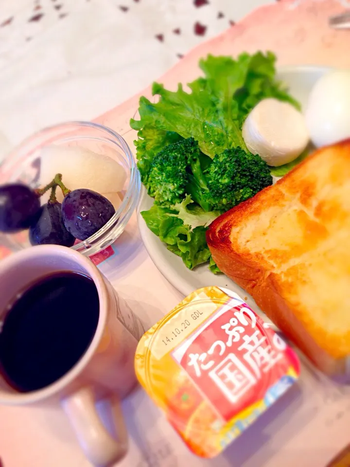 今日の朝御飯(๑´ڡ`๑)|ちゃたままさん