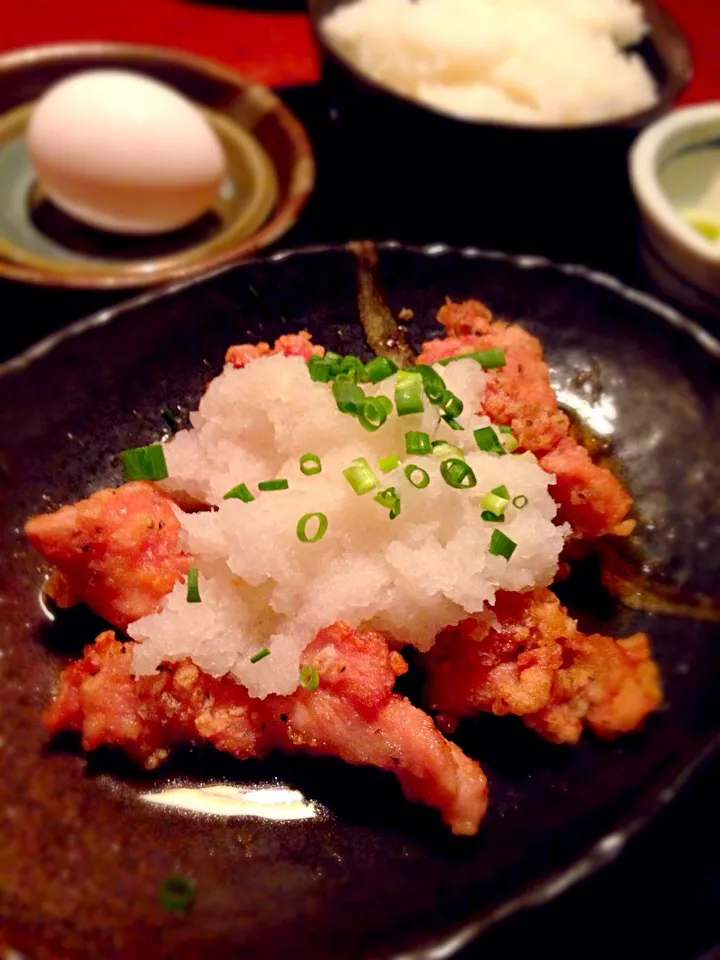 唐揚げ定食（おろしポン酢）|石田尚之さん