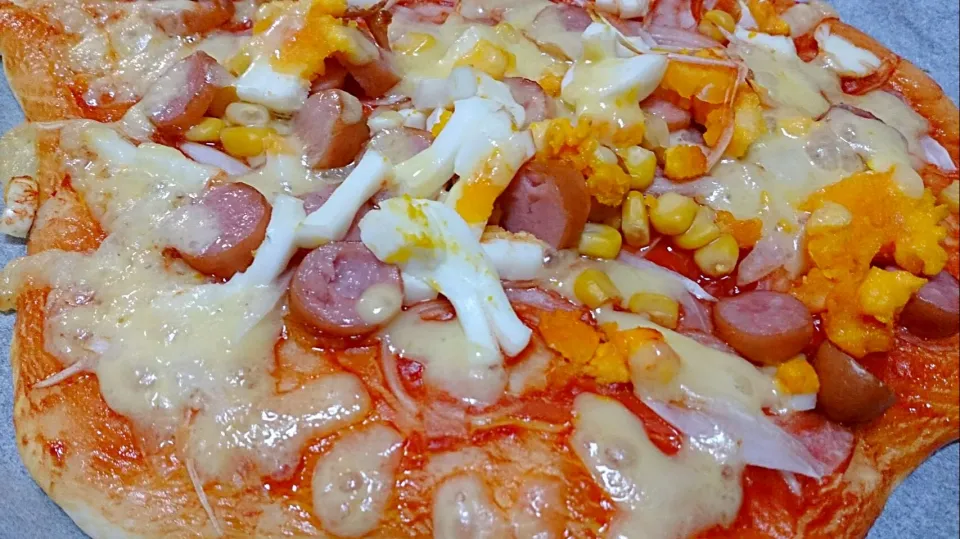 10/17 home made pizza #Pizza #ピザ #パスタ/ピザ|タップダンスシチーさん