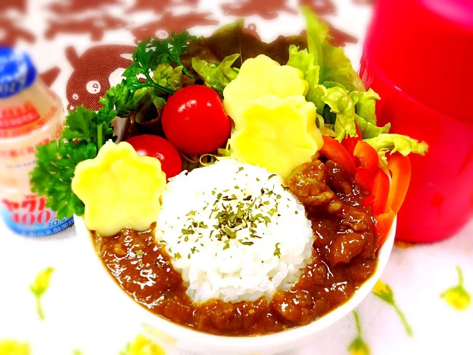 🌸さくら肉カレー♪🌸|桃実さん