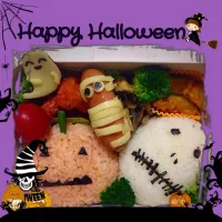 Snapdishの料理写真:Halloween lunchbox|YvoMiwaさん