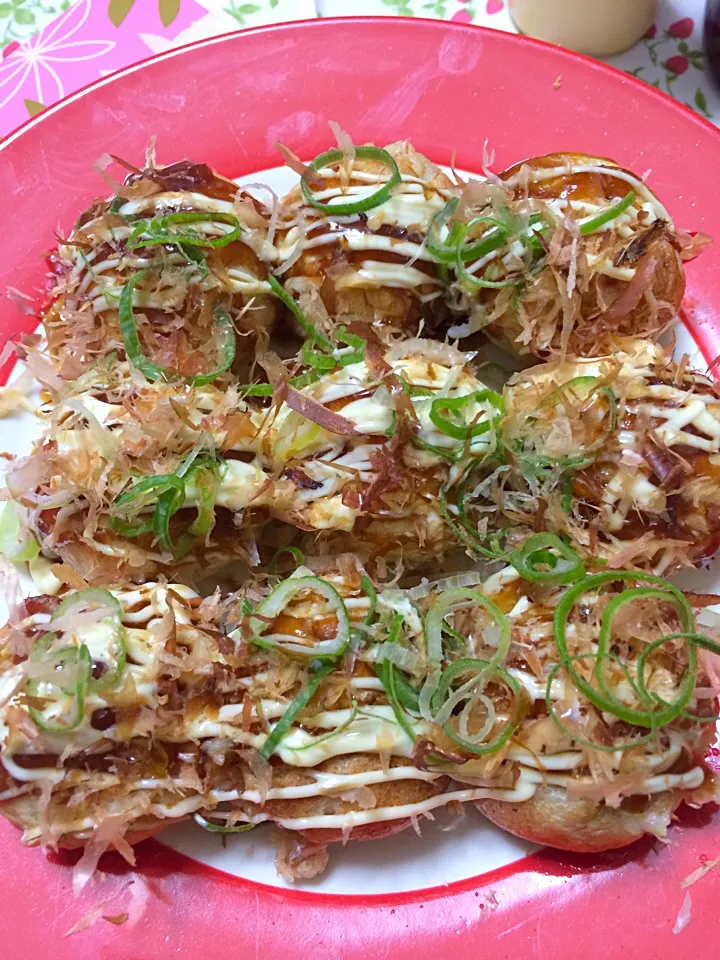 Snapdishの料理写真:takoyaki|gachiyunaoさん