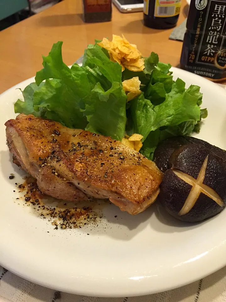 Snapdishの料理写真:チキンステーキ|mintさん