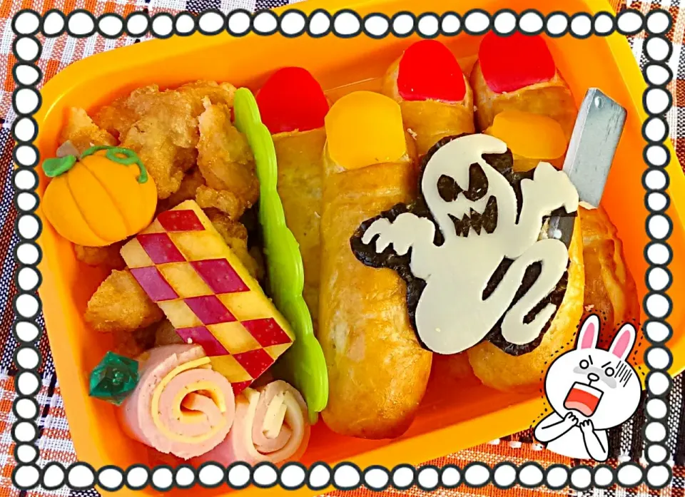 Halloween Pretzel Bread Fingers Lunch👿 ハロウィン指パン弁当(╯⊙ ω ⊙╰ )|The Reinhartsさん