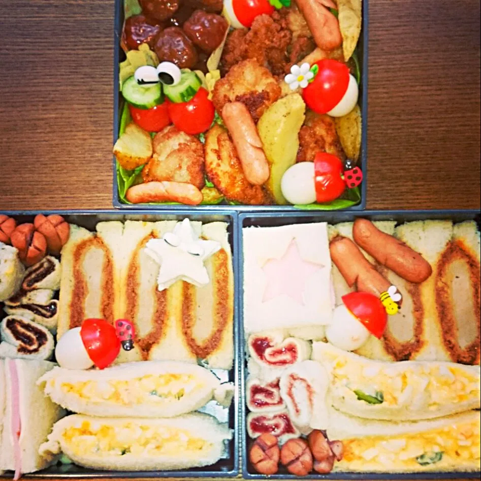 Snapdishの料理写真:運動会お弁当|mayuさん