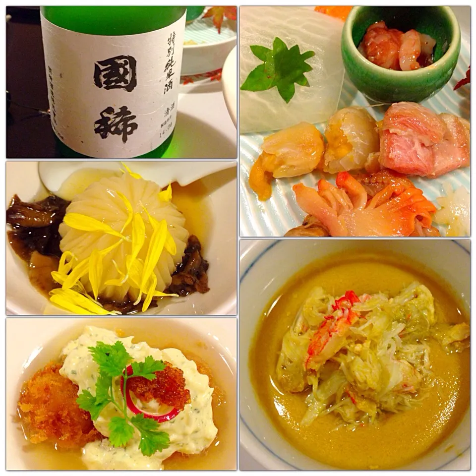 Snapdishの料理写真:北海道の和を基本にした創作料理 🍁|tachiさん