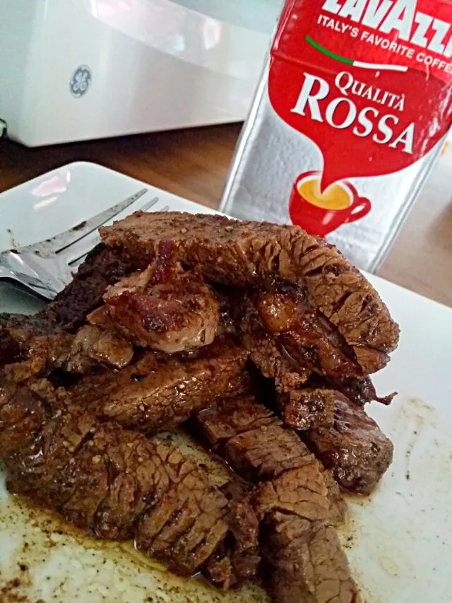 Snapdishの料理写真:Filet mignon with lavazza rubber|Omar Mejiaさん