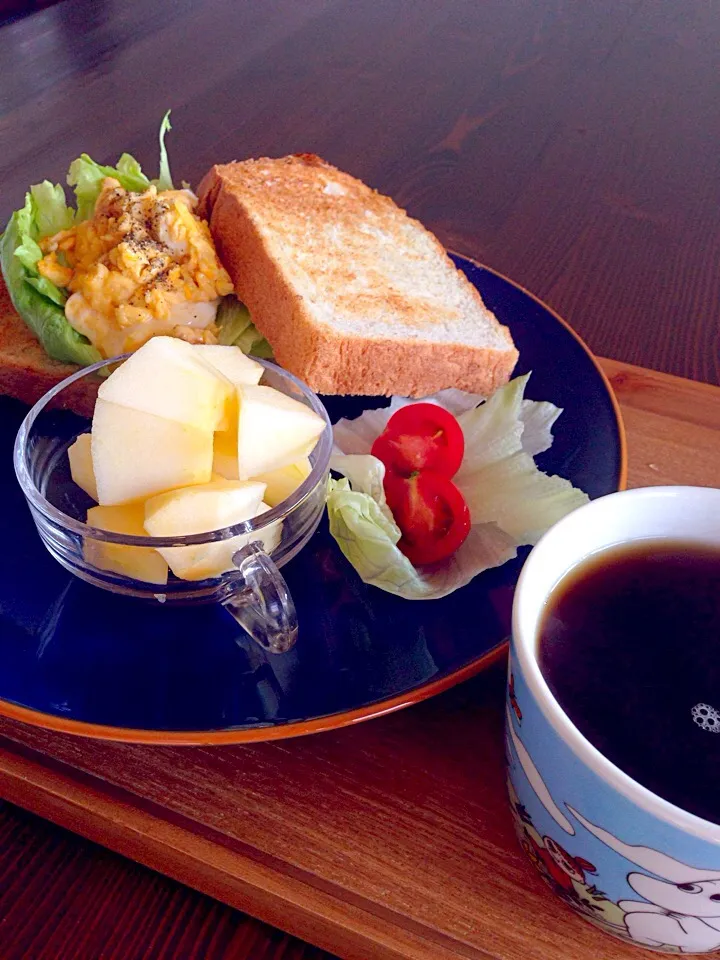 ホットサンドの朝ごはん！おはようございます⑅◡̈*|いのちゃんさん