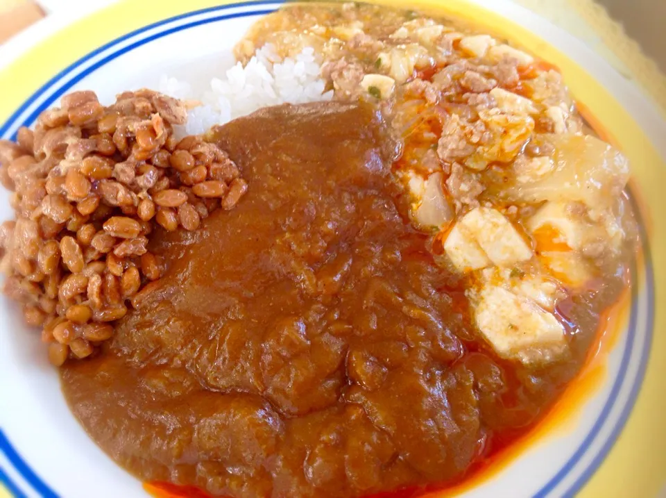 乗せれば良いってもんじゃないだろ〜カレー🍛(^^;;😋|アライさんさん