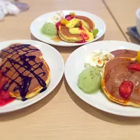 Snapdishの料理写真:ぱんけーき⋆｡˚✩|あんなさん