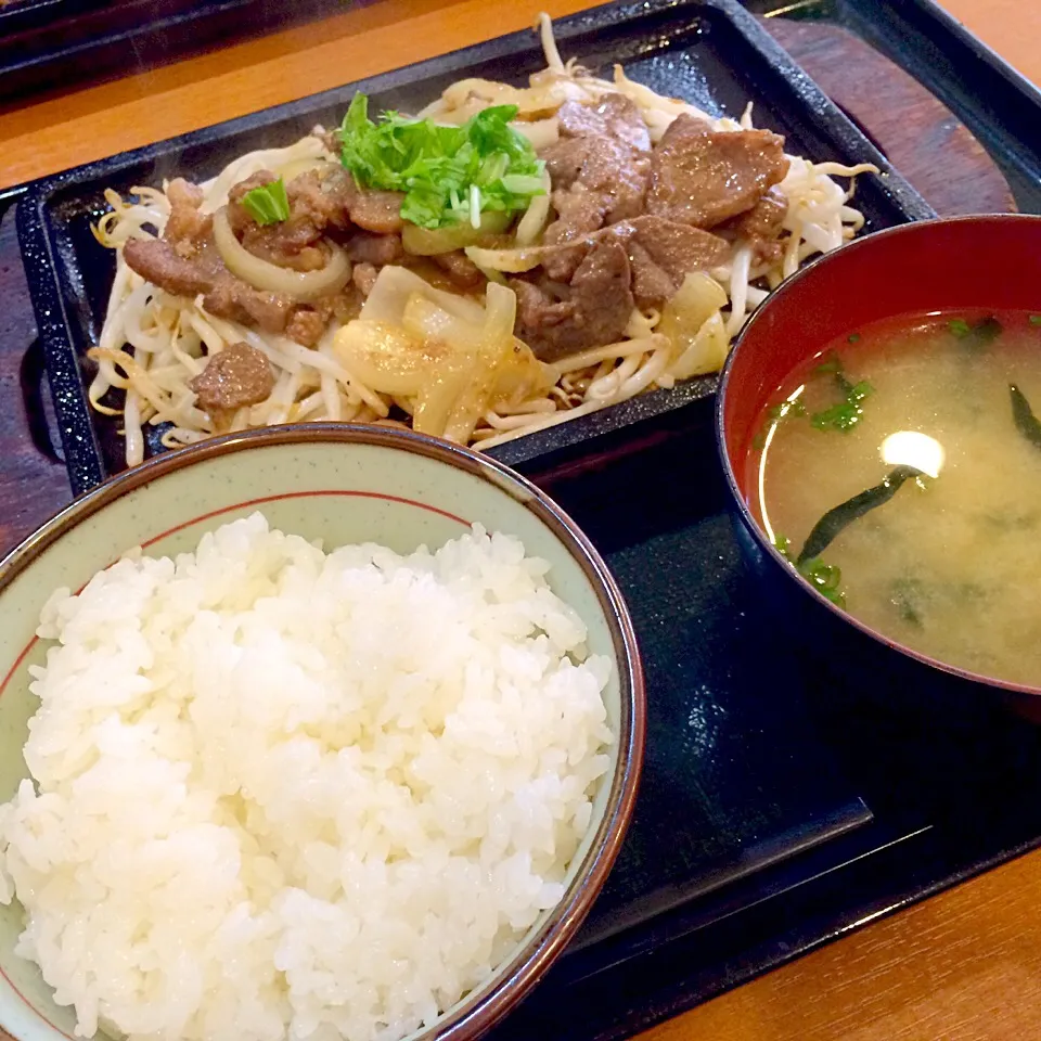 ジンギスカン定食|くぽさん