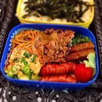 Snapdishの料理写真:10/17 パパお弁当|miho.tさん