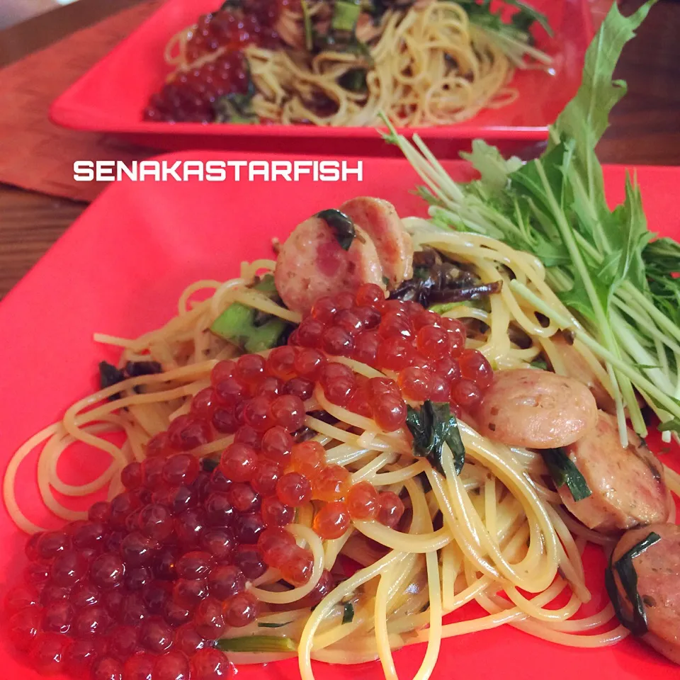 Snapdishの料理写真:和風ゴルゴンゾーラパスタ|愛さん