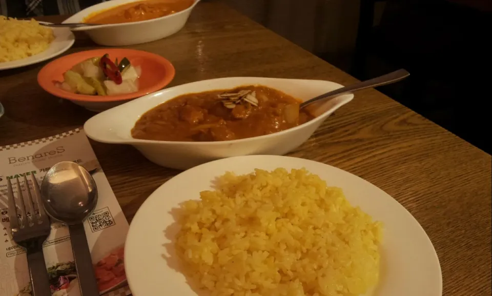 indian curry for dinner|silvella christaさん