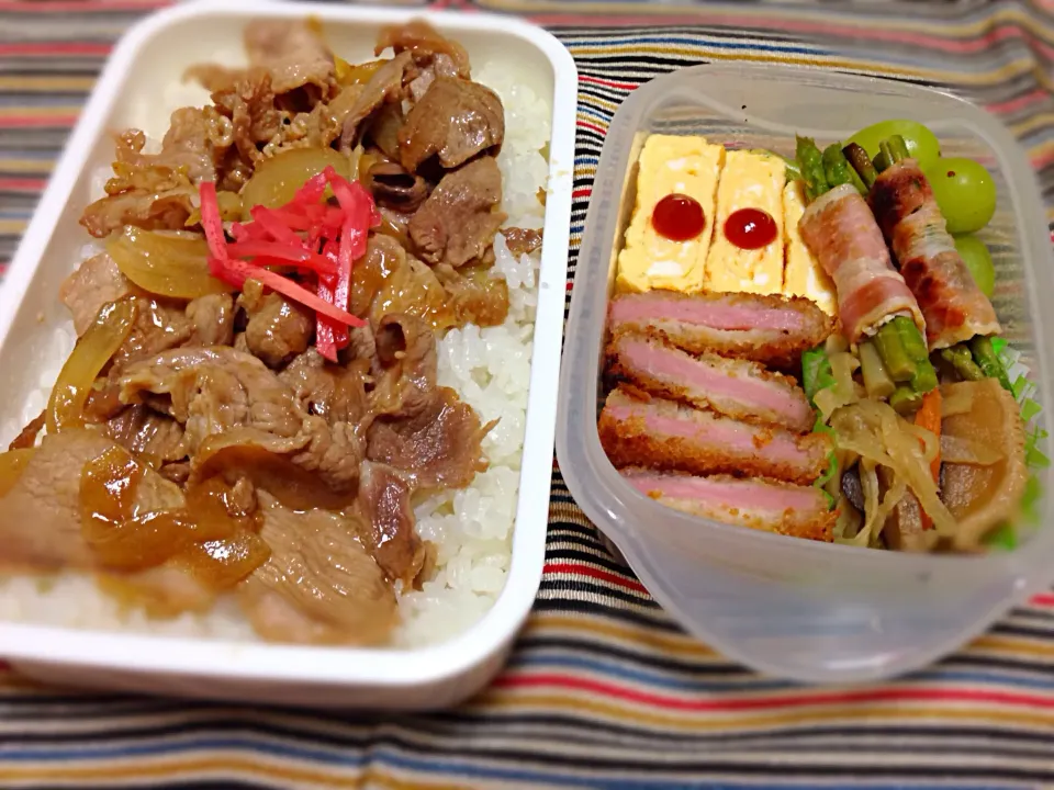 十勝豚丼の味イメージしてみたけど、そもそも豚小間なのでアレですね弁当|ちもこさん