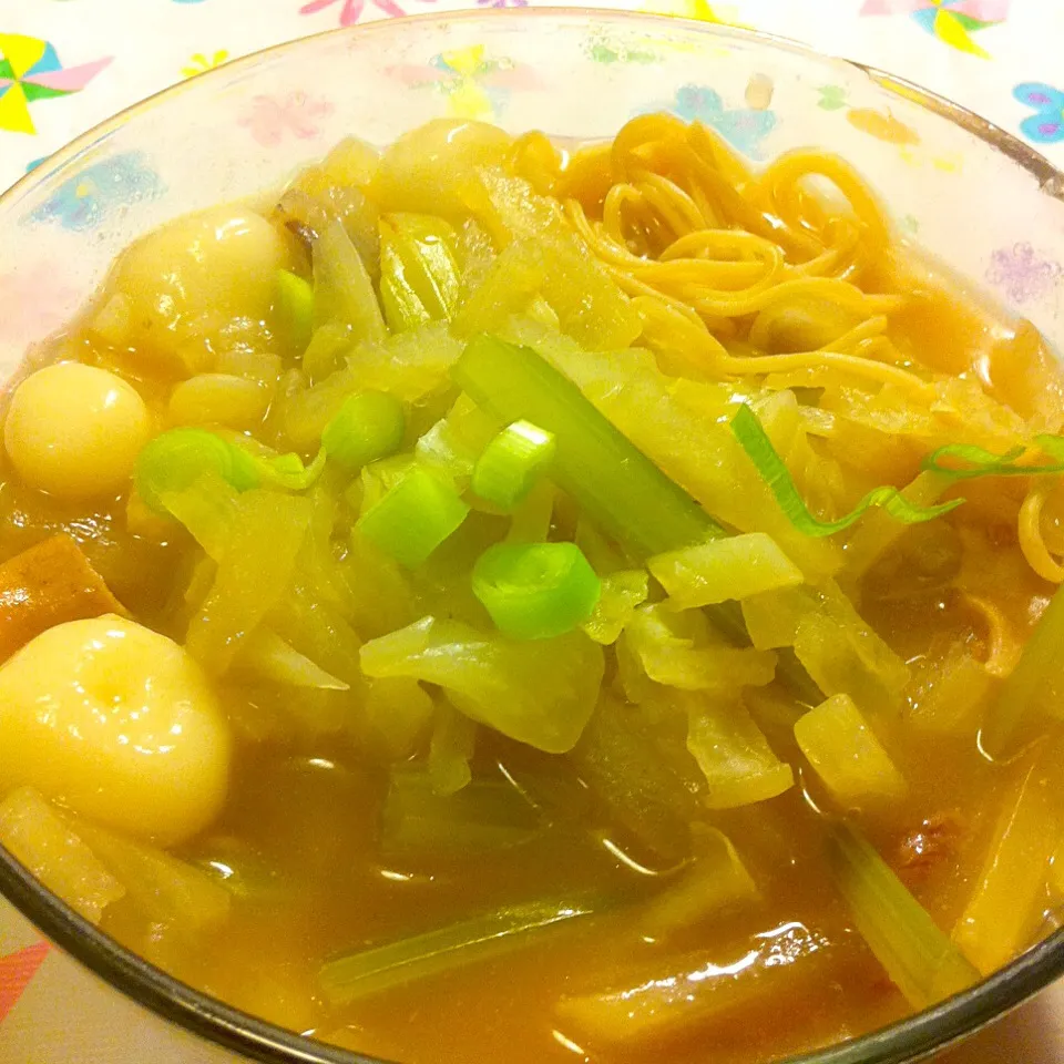 Beef & white radish soup with noodles & rice dumplings|Blanche Gaoさん