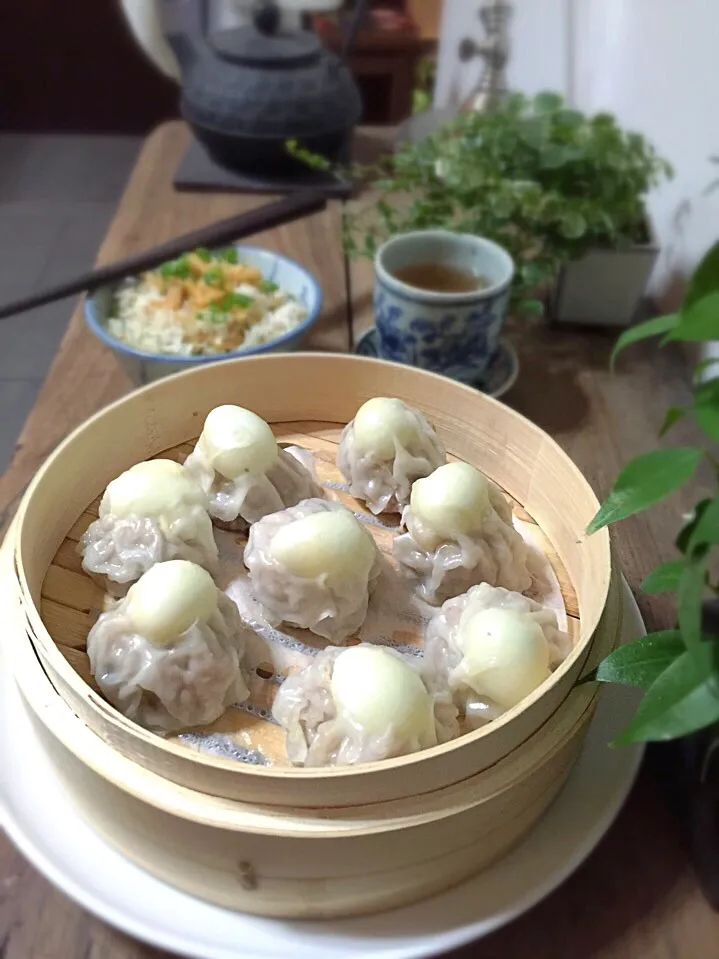 Quail egg shao mai/鵪鶉蛋燒賣|rick chanさん