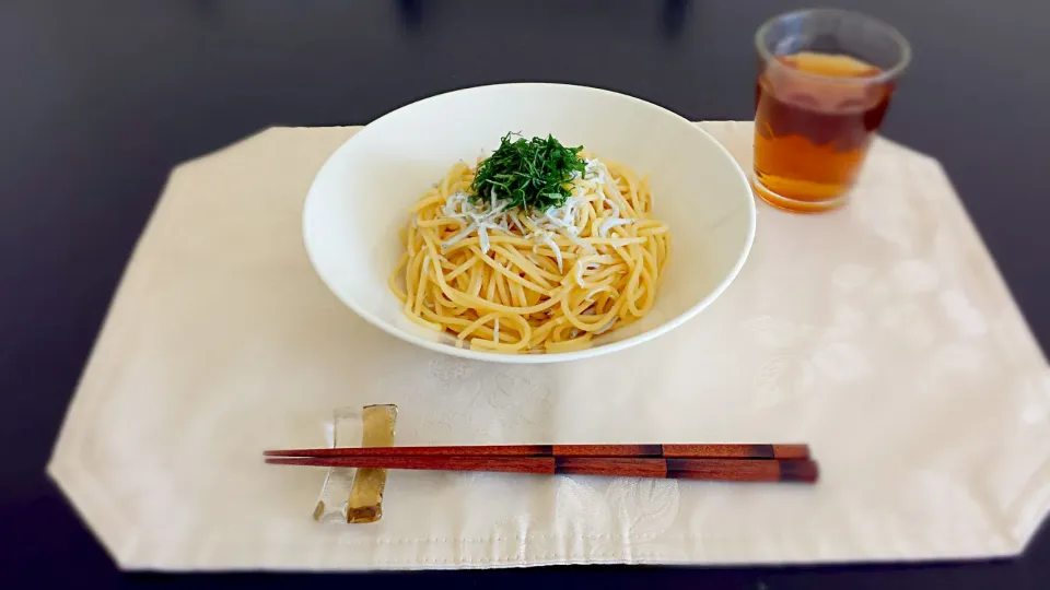 しらすの冷製パスタ|ひりょみさん