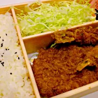 海老フライ☆ヒレカツ弁当|ムッシュかまやつさん