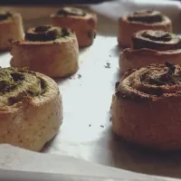 Wholewheat pesto scone rolls|brendieeeさん