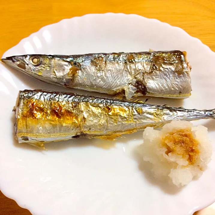 秋刀魚の塩焼き|ひこ。さん