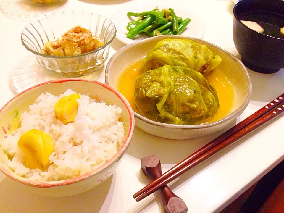 Snapdishの料理写真:今日の夕ご飯|河野真希さん